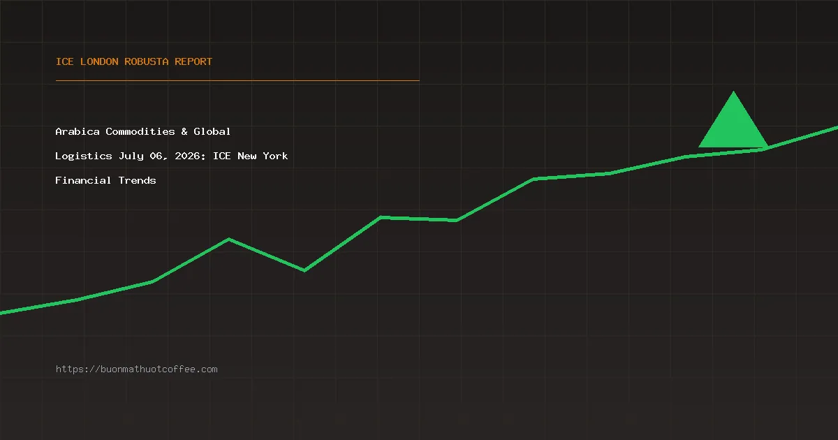 Arabica Commodities & Global Logistics July 06, 2026: ICE New York Financial Trends