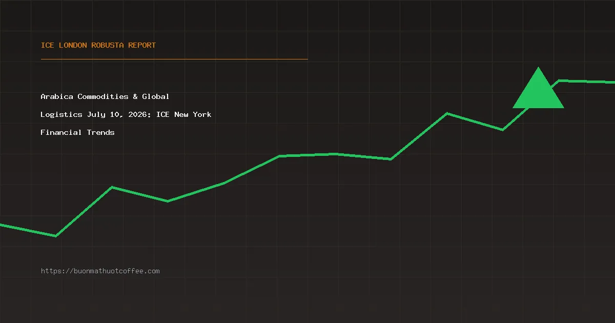 Arabica Commodities & Global Logistics July 10, 2026: ICE New York Financial Trends