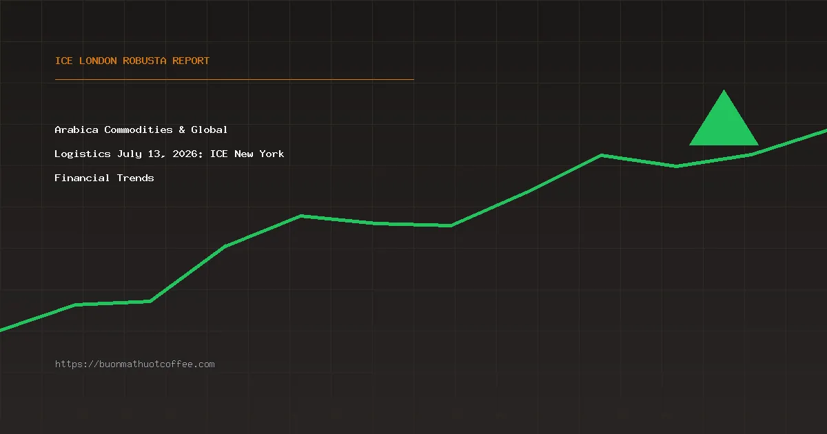 Arabica Commodities & Global Logistics July 13, 2026: ICE New York Financial Trends