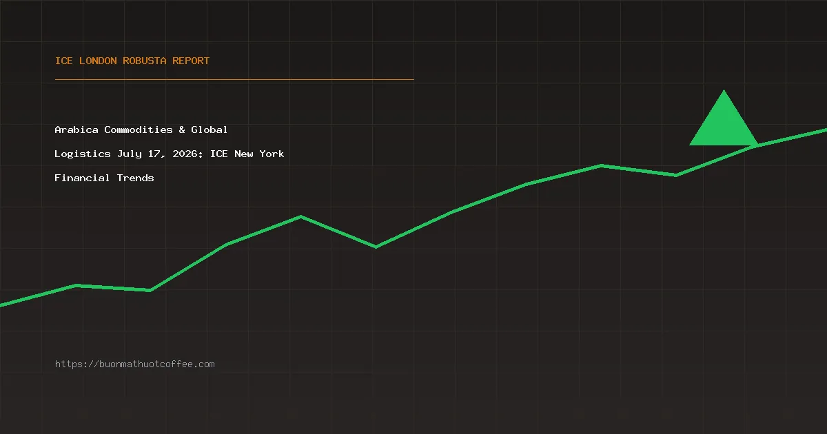Arabica Commodities & Global Logistics July 17, 2026: ICE New York Financial Trends