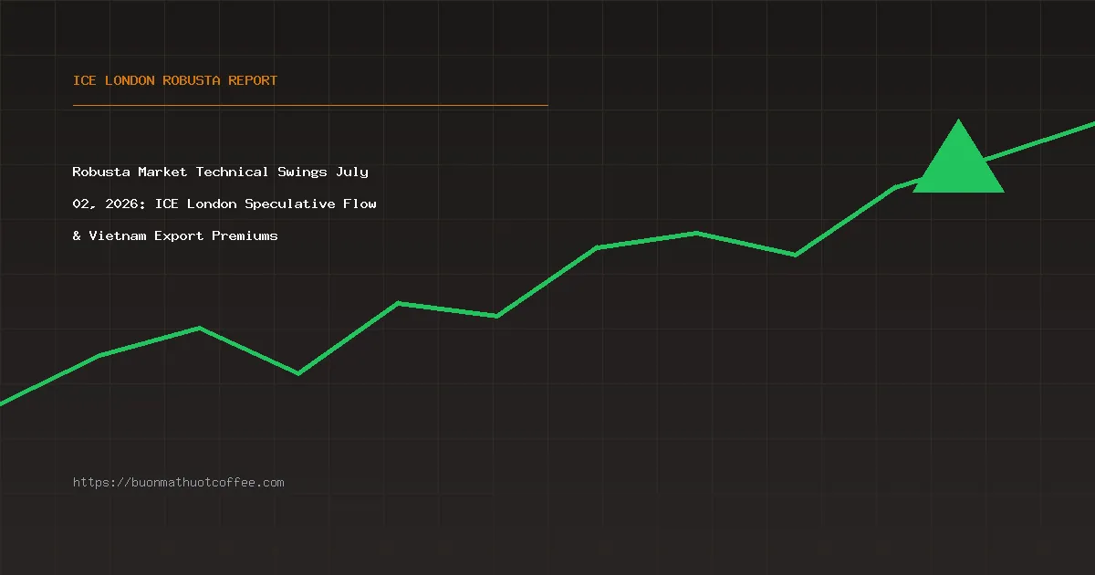 Robusta Market Technical Swings July 02, 2026: ICE London Speculative Flow & Vietnam Export Premiums