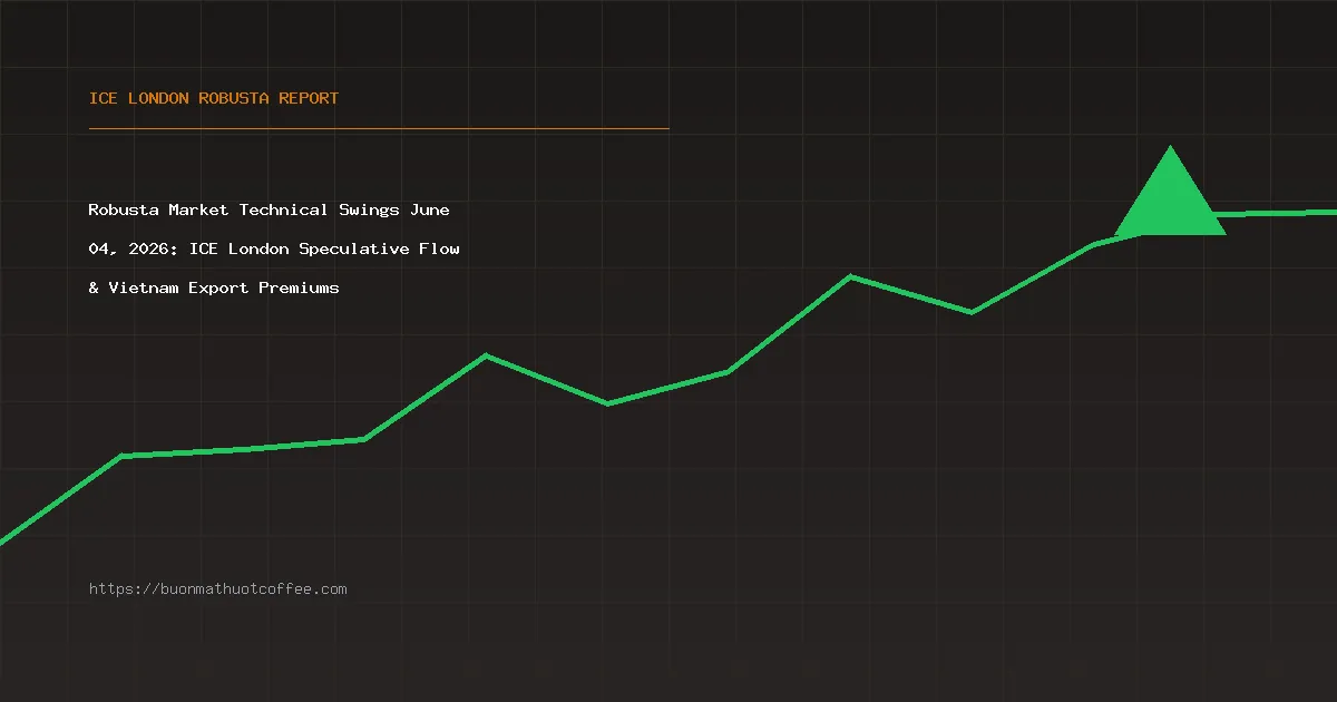 Robusta Market Technical Swings June 04, 2026: ICE London Speculative Flow & Vietnam Export Premiums