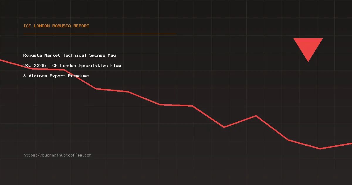 Robusta Market Technical Swings May 20, 2026: ICE London Speculative Flow & Vietnam Export Premiums